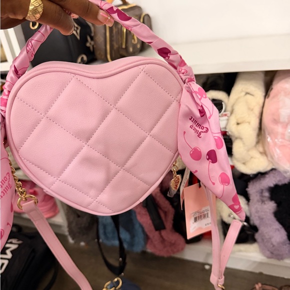 Juicy Couture Pink Heart Mini Bag - Picture 2 of 2